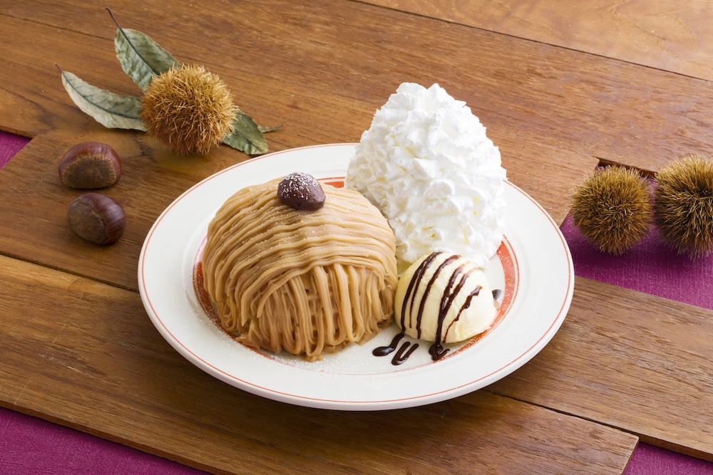 「モンブランパンケーキ」イメージ