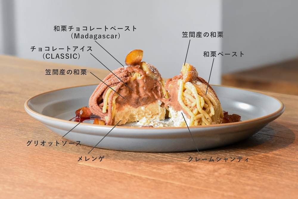 「チョコレートモンブラン」イメージ