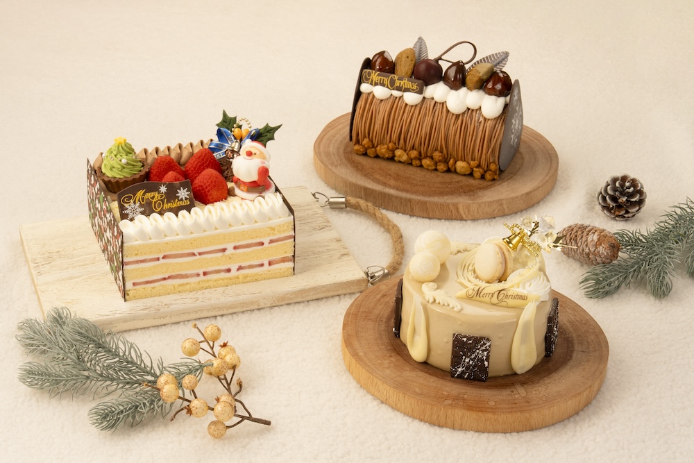 京王プラザホテル八王子の2025年クリスマスケーキのイメージ