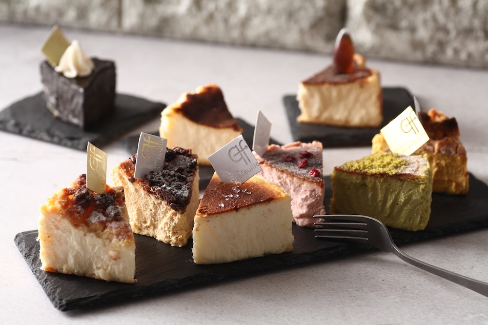 「バスクチーズケーキ カット 9種セット」税込み4,810円（送料無料）