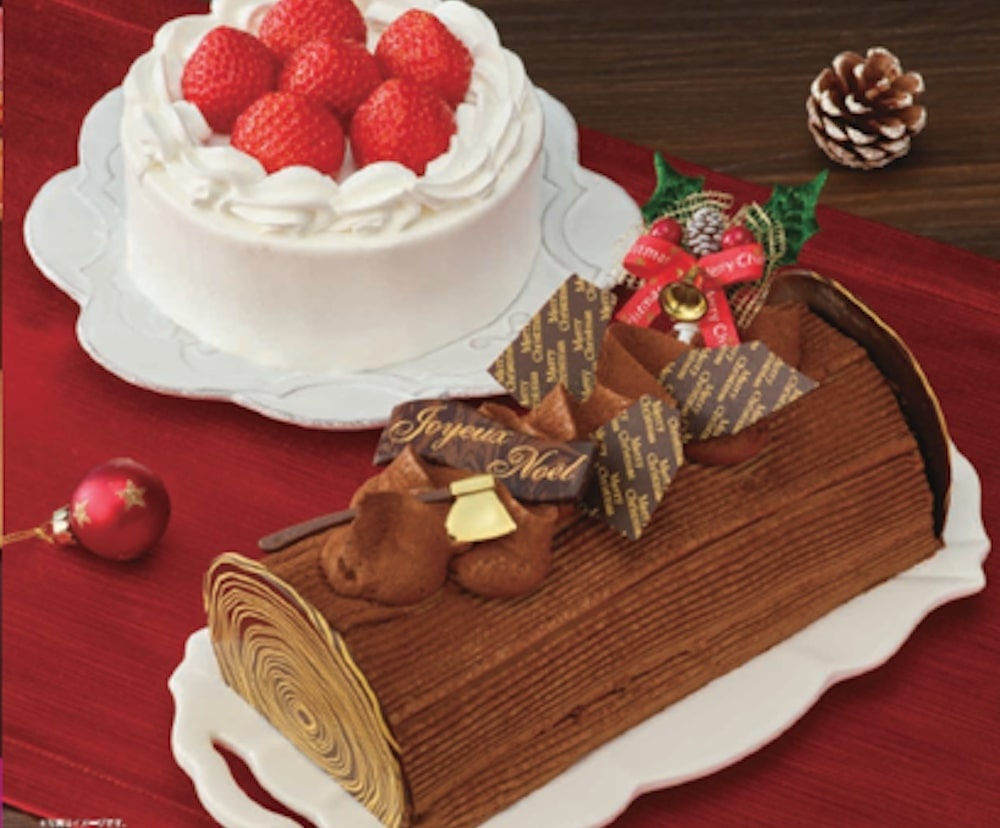 マルエツの2025年クリスマスケーキのイメージ