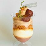 「テタンレール」の阪神梅田本店限定「モンブランパフェ」1,080円