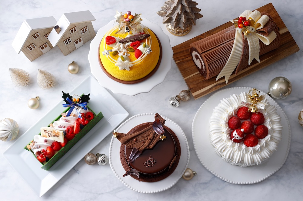 ホテルニューグランドの2025年クリスマスケーキイメージ