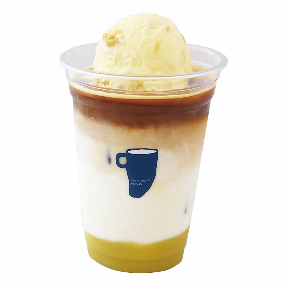 「ほしいもの百貨」の「HOSHIMONOアイスカフェラテフロート」税込み1,026円