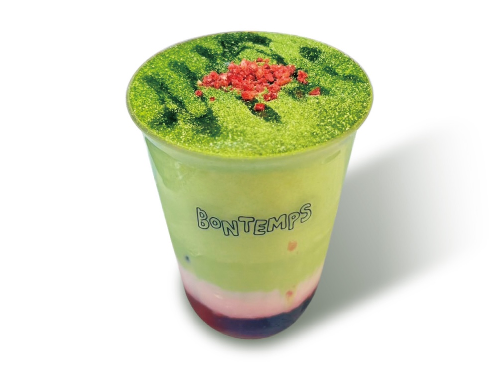 「抹茶ムースラテ」イメージ