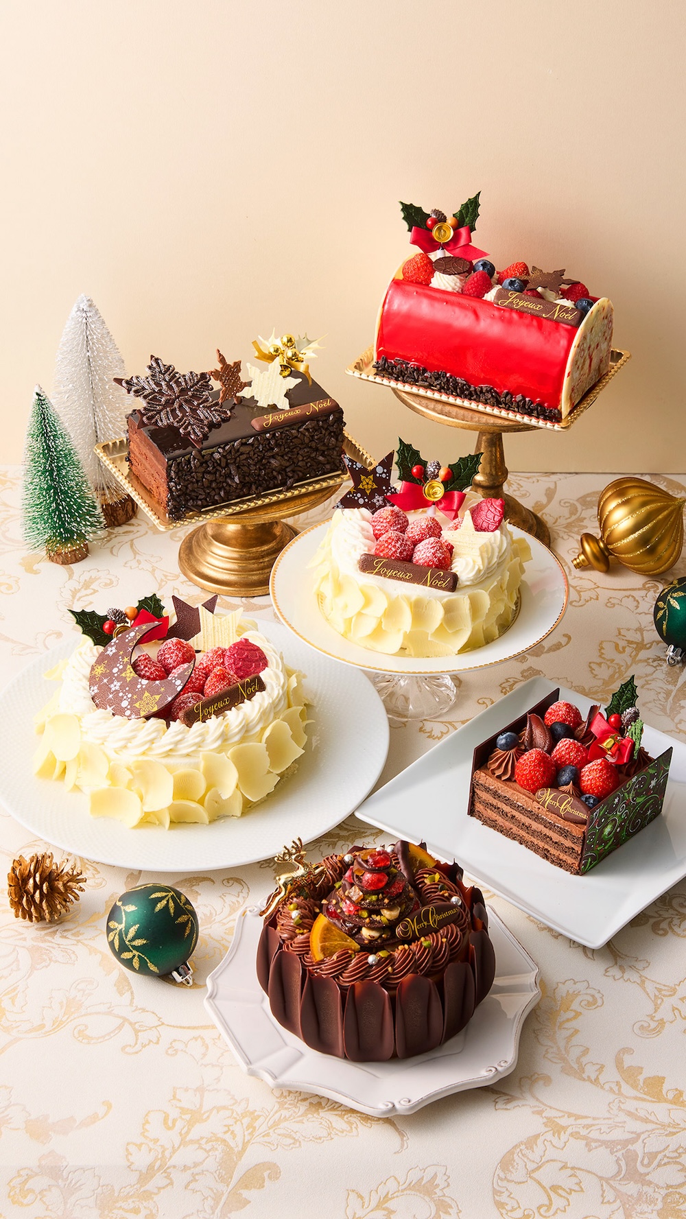 「ベルアメール」2025年クリスマスケーキのイメージ