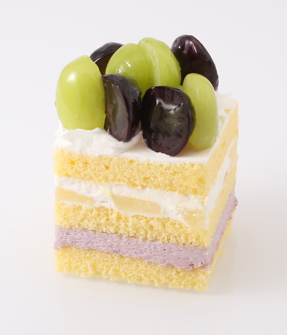 「アンテノール」の「シャインマスカットと巨峰のショートケーキ」788円