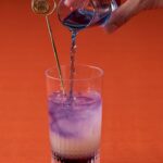 オプションメニューのノンアルコールカクテル「魔女のトリックポーション」税込み759円（サービス料含む）