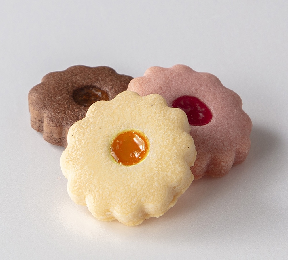 「お花のミニサブレ」6枚入り・400円