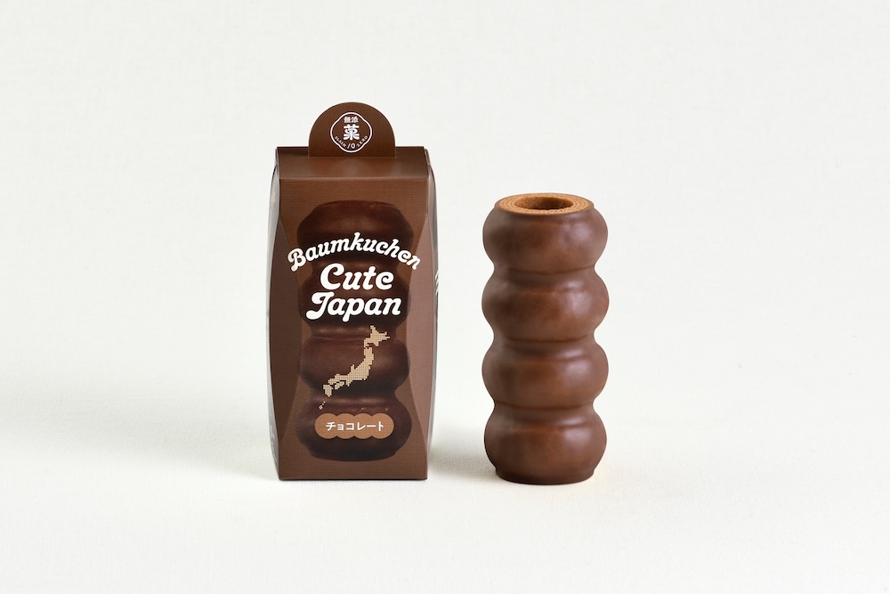 「バウムクーヘンキュートジャパン(チョコレート)」1個・税込み1,188円