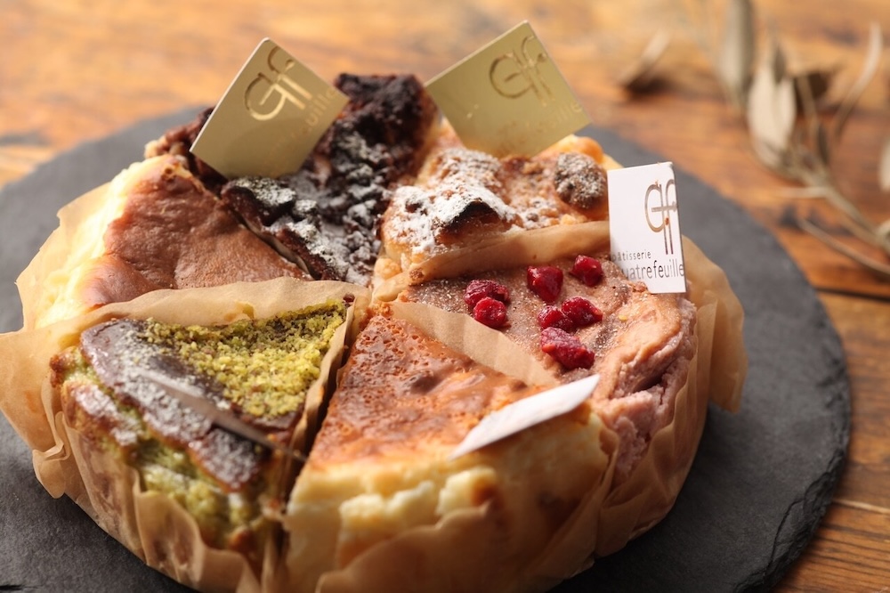 「バスクチーズケーキ カット 6種セット」税込み3,580円（送料無料）