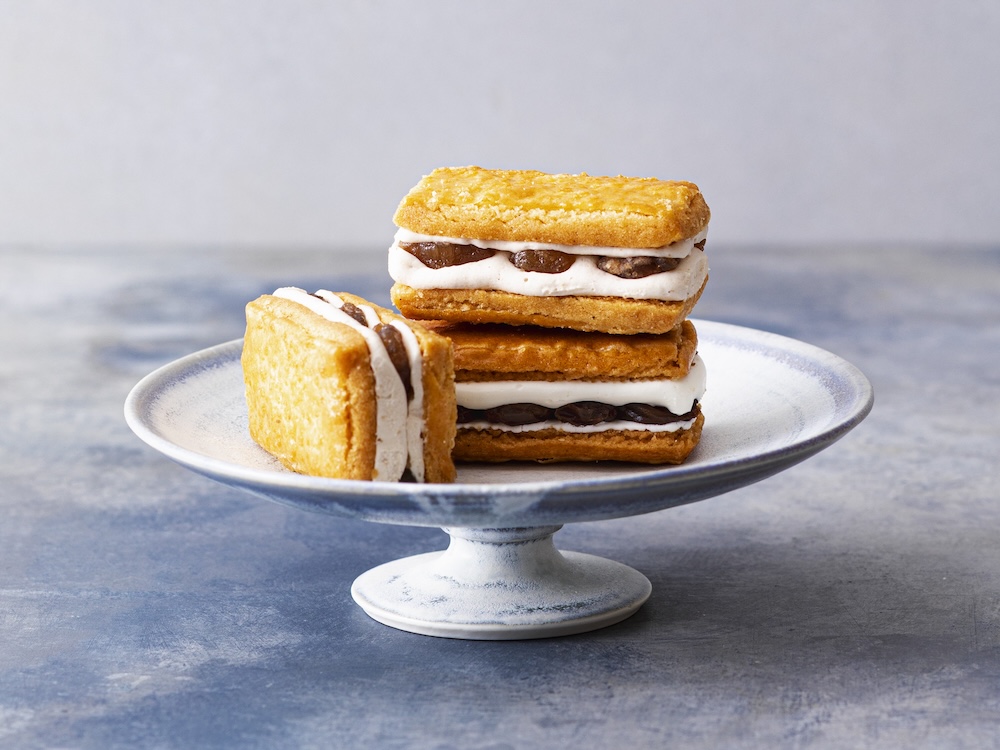 「(NO) RAISIN SANDWICH」の「(NO) RAISIN SANDWICH　ヘヴンリーマロン」6個入り・税込み2,780円