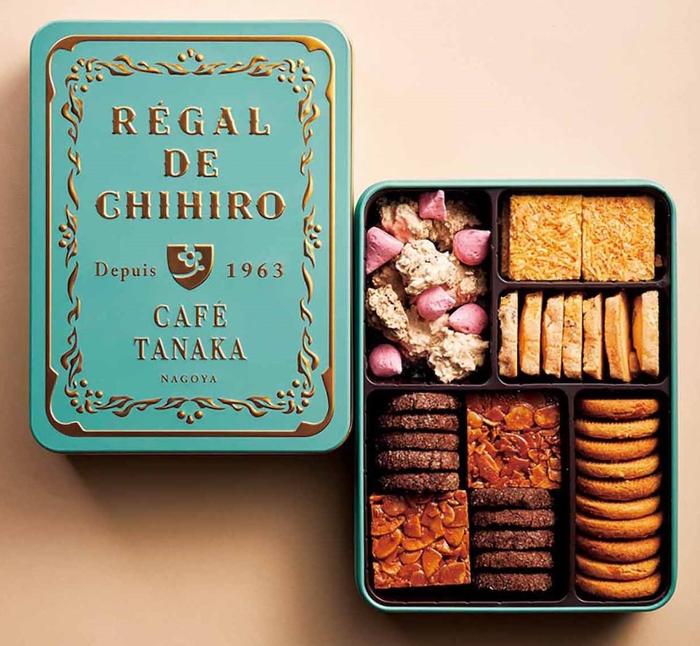 9月4日に販売される「カフェ・タナカ」の限定150缶「レガル・ド・チヒロシュクレ缶」税込み5,238円