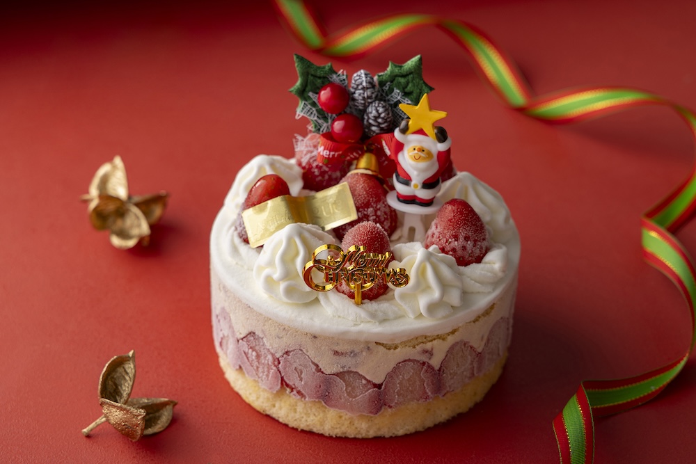 「ベルグの4月」の「X'masストロベリーショート」5,700円（配送料含む）