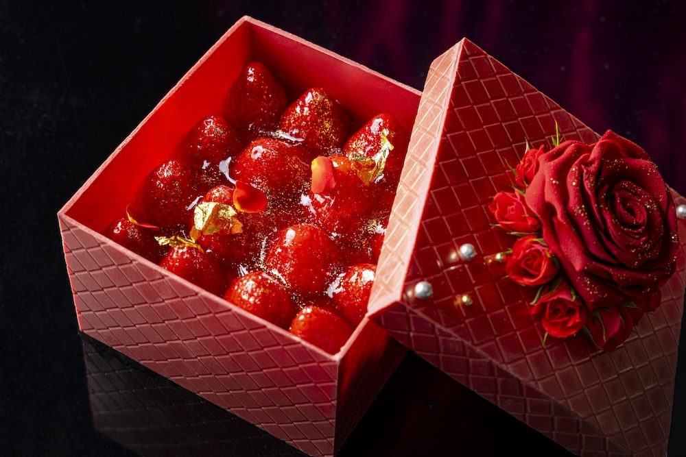 「エクラン・オ・フレーズ(Écrin aux Fraises)いちごのジュエリーケース」税込み10,000円