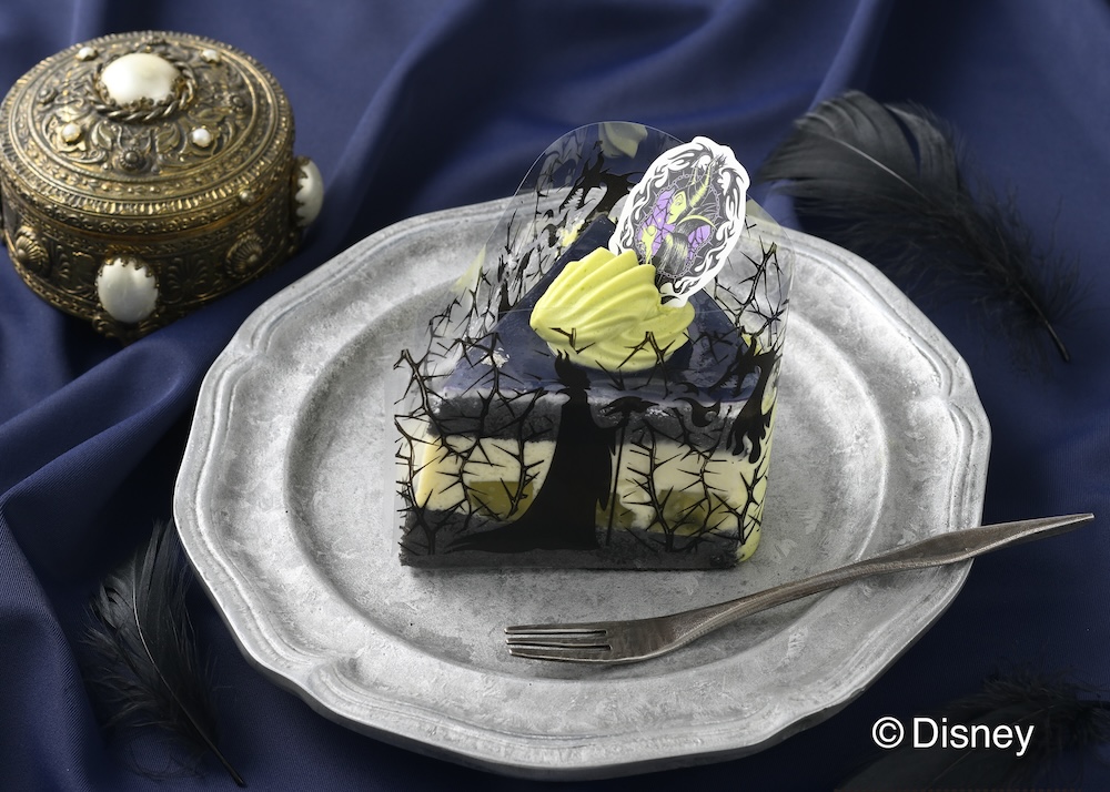 「＜マレフィセント＞青りんごムースケーキ」税込み486円
