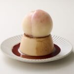 「hitomaコーヒーとお酒」の各日20点限定「桃とプリン」2,800円