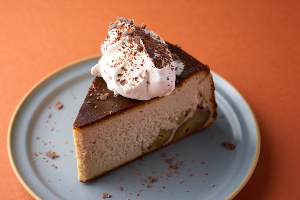 「渋皮栗のバスクチーズケーキ」税込み745円