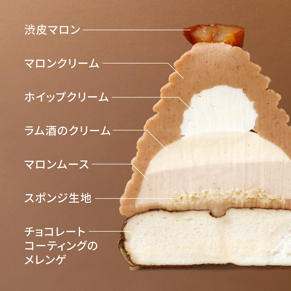 「モンブラン」税込み800円