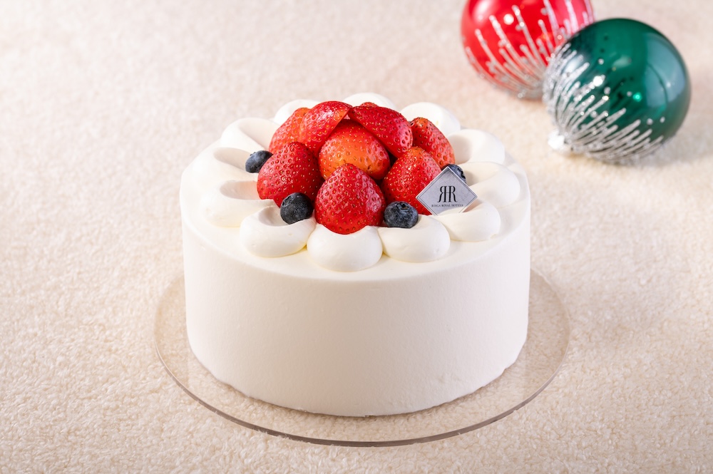 3サイズ展開する「クリスマスショートケーキ」税込み4,200円〜