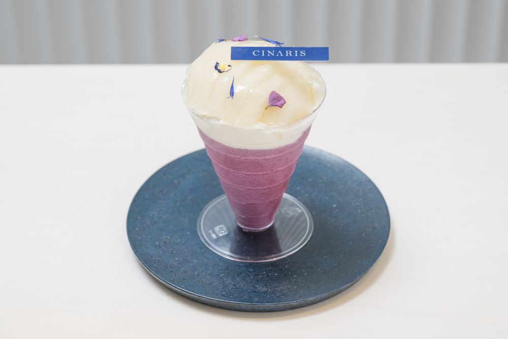 「CINARIS」にて販売中の「恵水とぶどう」税込み648円