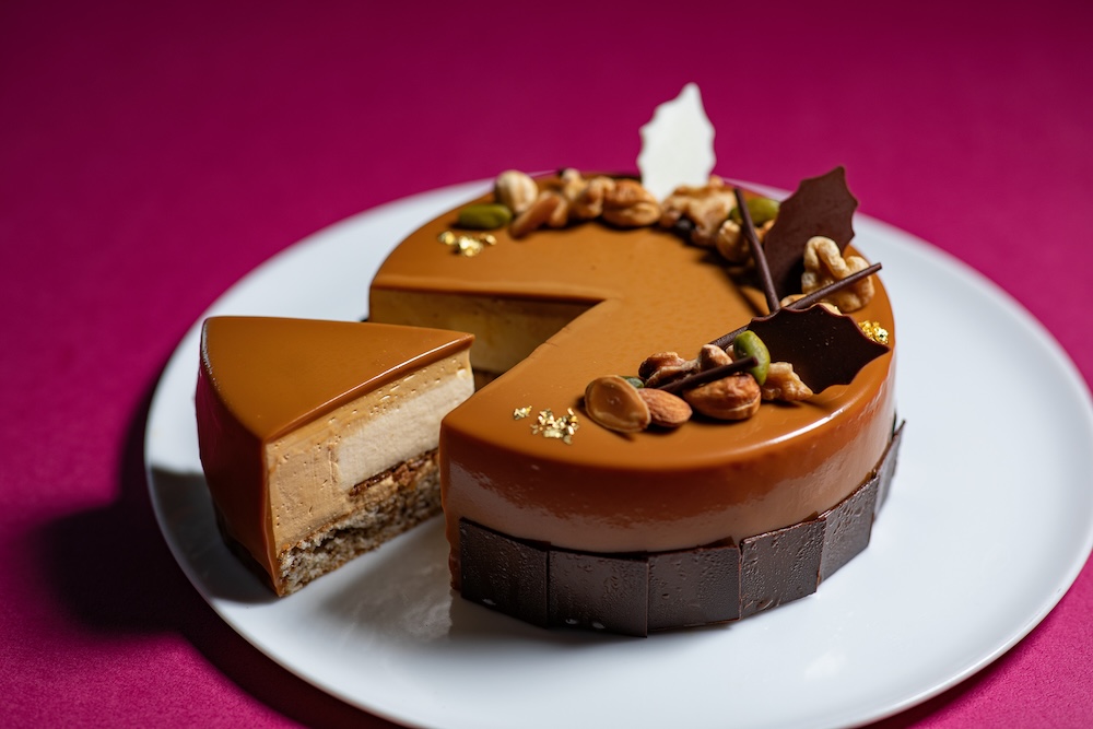 「キャラメルナッツのムースケーキ」税込み6,000円