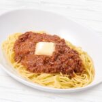 「自家製ミートソーススパゲティ」税込み980円