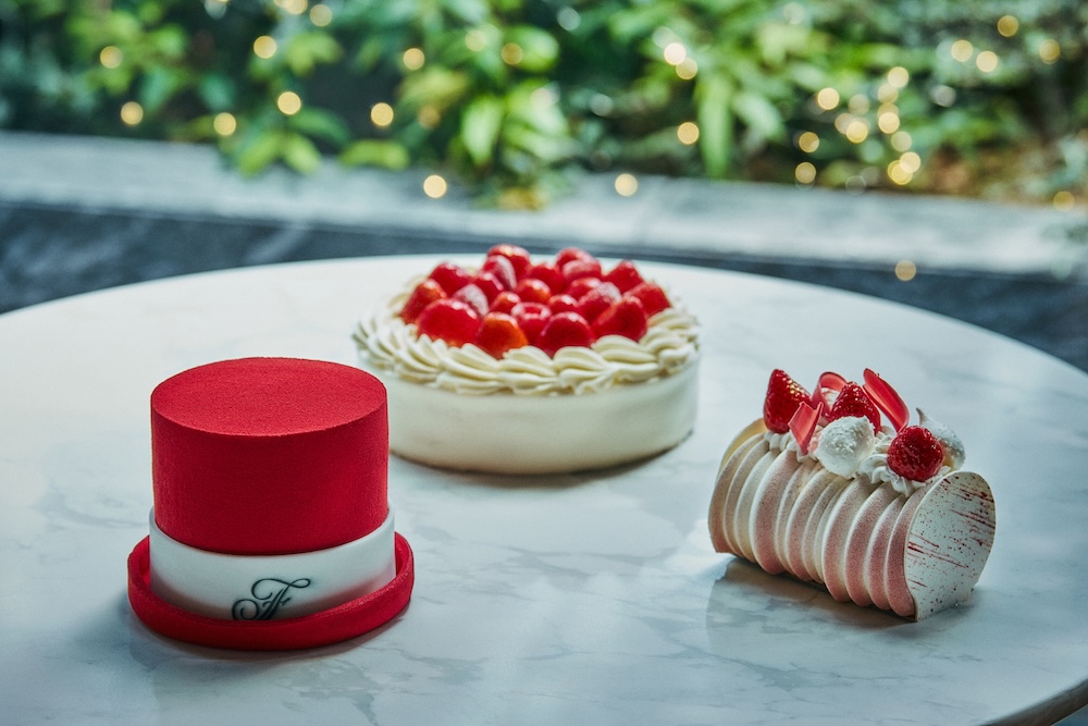 フェアモント東京の2025年クリスマスケーキのイメージ