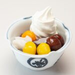 「上野公園前 あんみつ みはし」の「栗クリームあんみつ」1,010円
