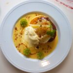 「洋梨と白餡のもちもちパンケーキ」税込み1,800円
