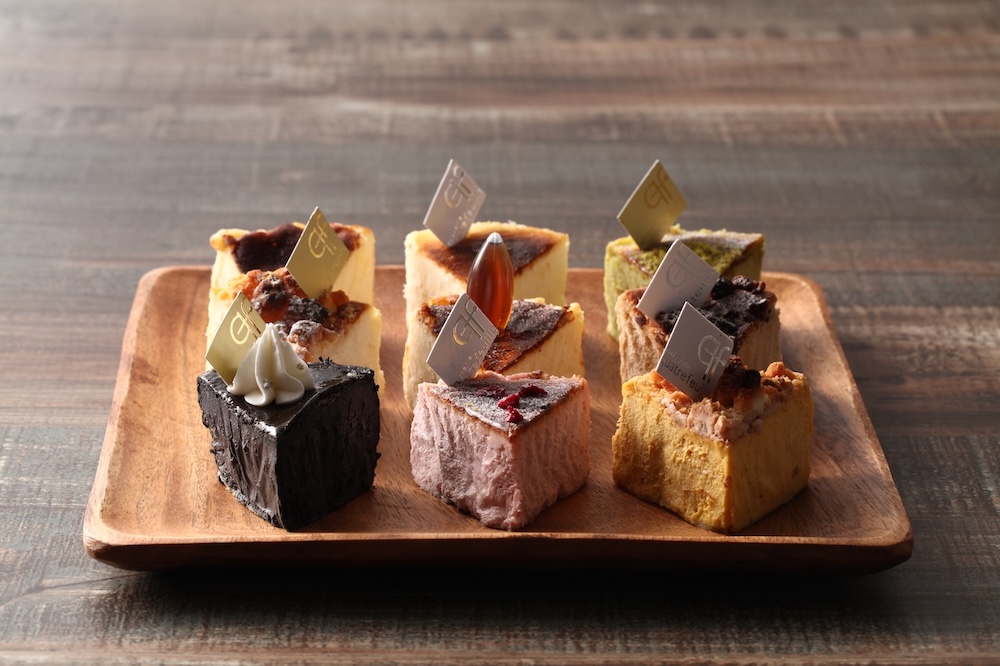 「バスクチーズケーキ カット 6種セット」税込み3,580円（送料無料）