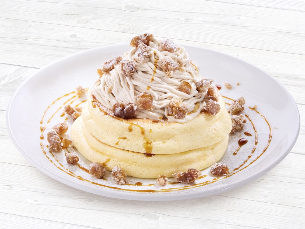 「栗のクリームリコッタパンケーキ」イメージ