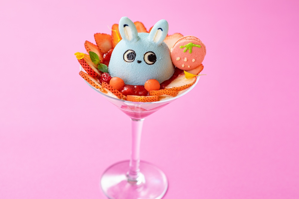 「苺のもころんパフェ」イメージ
