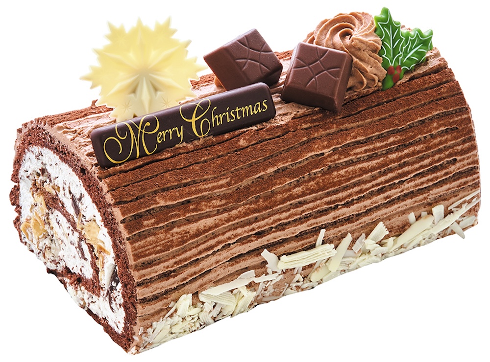 12月1日より販売される「クリスマスブッシュ・ド・ノエル」税込み3,800円