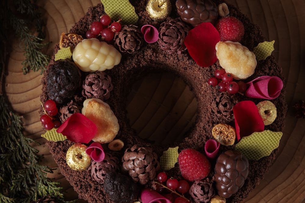 「Christmas Wreath Vegan Cake」イメージ