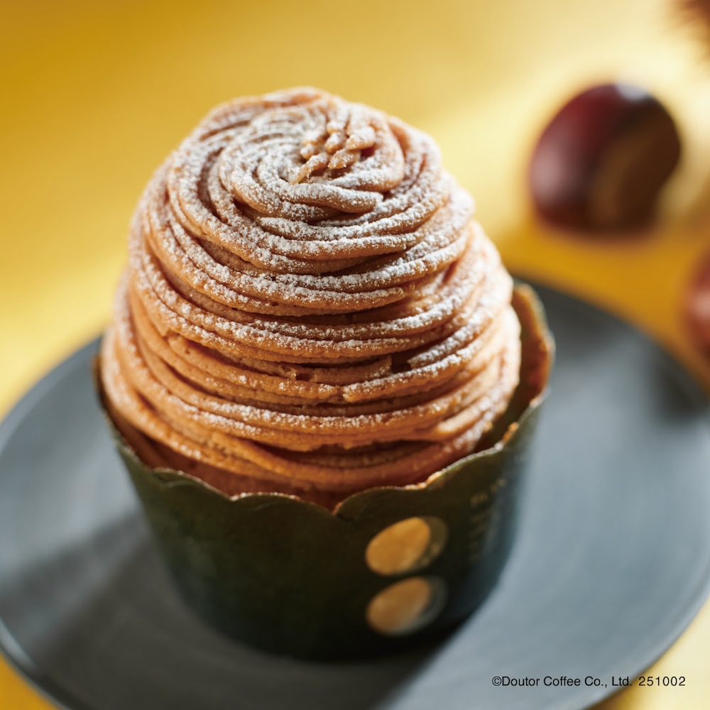 「加賀棒ほうじ茶と栗のモンブラン」580円