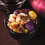 「2種のお芋と栗のあんみつ」税込み367円