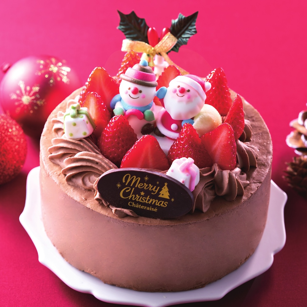 「卵と小麦粉を使用していない Xmas チョコデコレーション」税込み3,456円