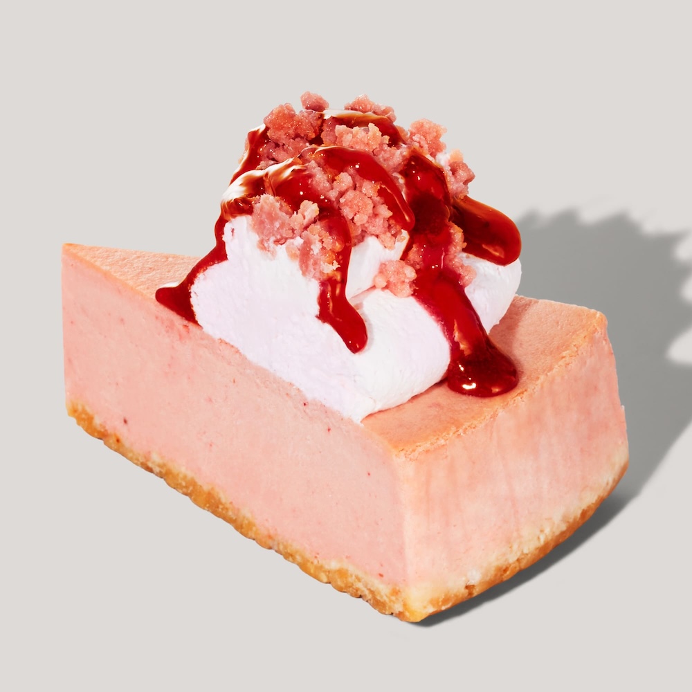 「ストロベリーチーズケーキ」税込み580円