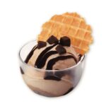 「別腹ちょこっとザクザクチョコパフェ」310円