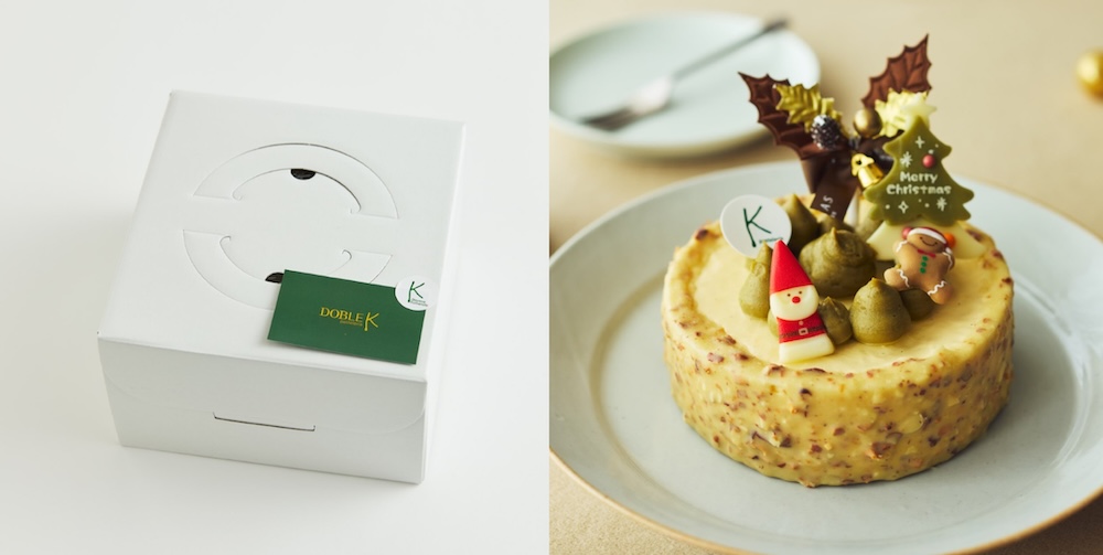 「ピスタチオといちごのババロアケーキ ピスフレサ」イメージ