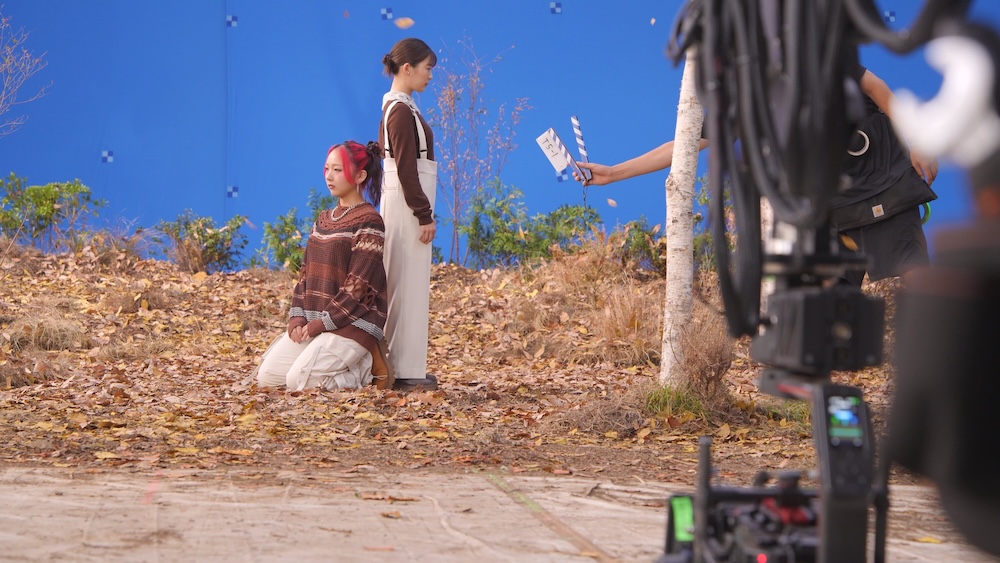 マクドナルドCM「三角チョコパイ ティラミス 『ティラミスの運命・・・』」篇の撮影風景