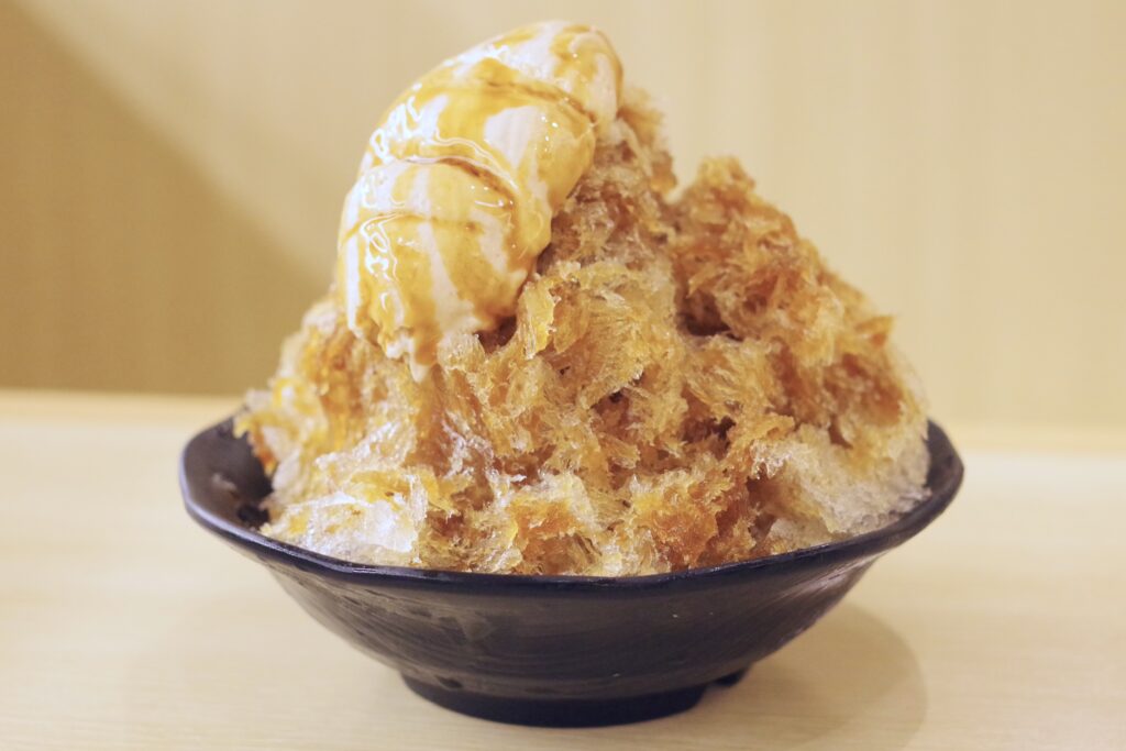 「雪のふわ雪 黒蜜きなこ」税込み480円
