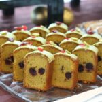 試食用の「クリスマスパウンドケーキ」イメージ