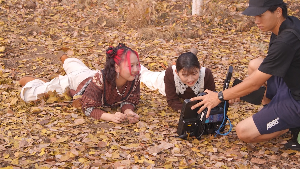 マクドナルドCM「三角チョコパイ ティラミス 『ティラミスの運命・・・』」篇の撮影風景