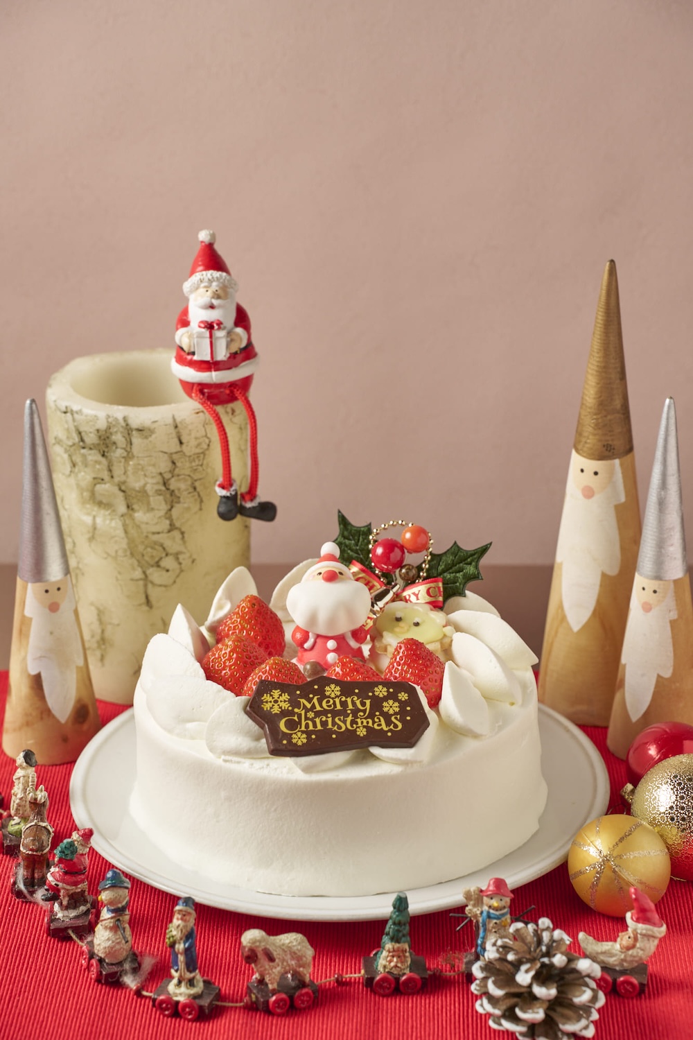 3サイズ展開される「TAMAGOYAのクリスマスケーキ」税込み4,000円〜