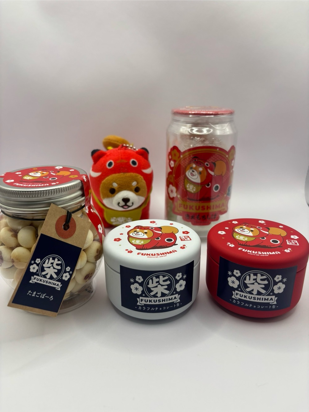 福島限定「忠犬もちしば赤べこ」グッズを 11月15日(土)より順次発売開始