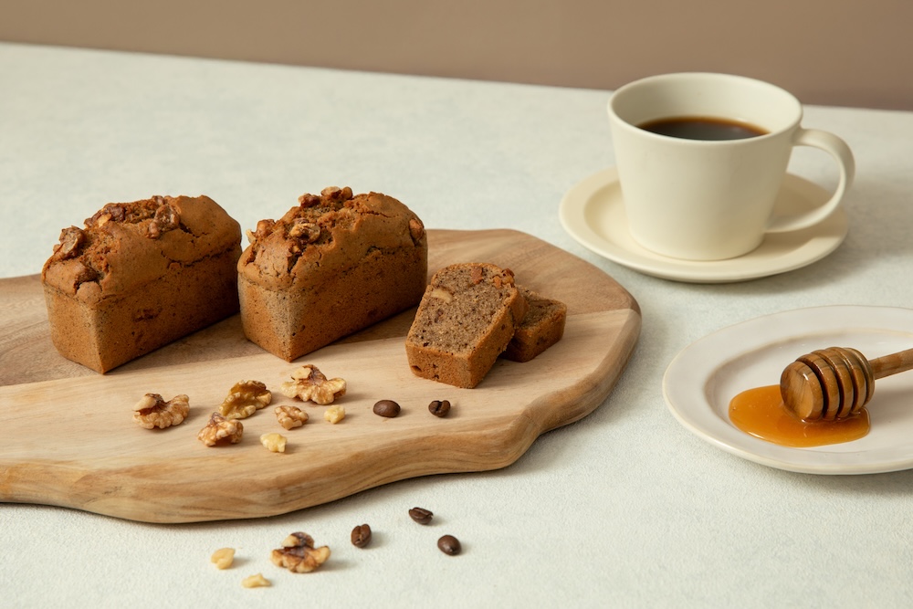 「米粉ハニーパウンド mini /コーヒーくるみ(90g)3個セット」イメージ