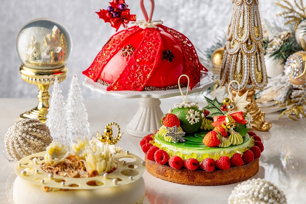 ヒルトン東京の2025年クリスマスケーキのイメージ