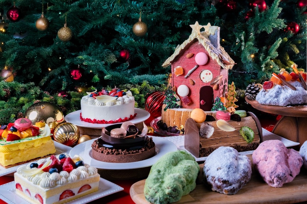 グランドプリンスホテル大阪ベイの2025年クリスマスケーキのイメージ